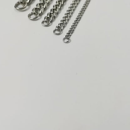 Golden Cuban Link Chain Bracelet - 7mm